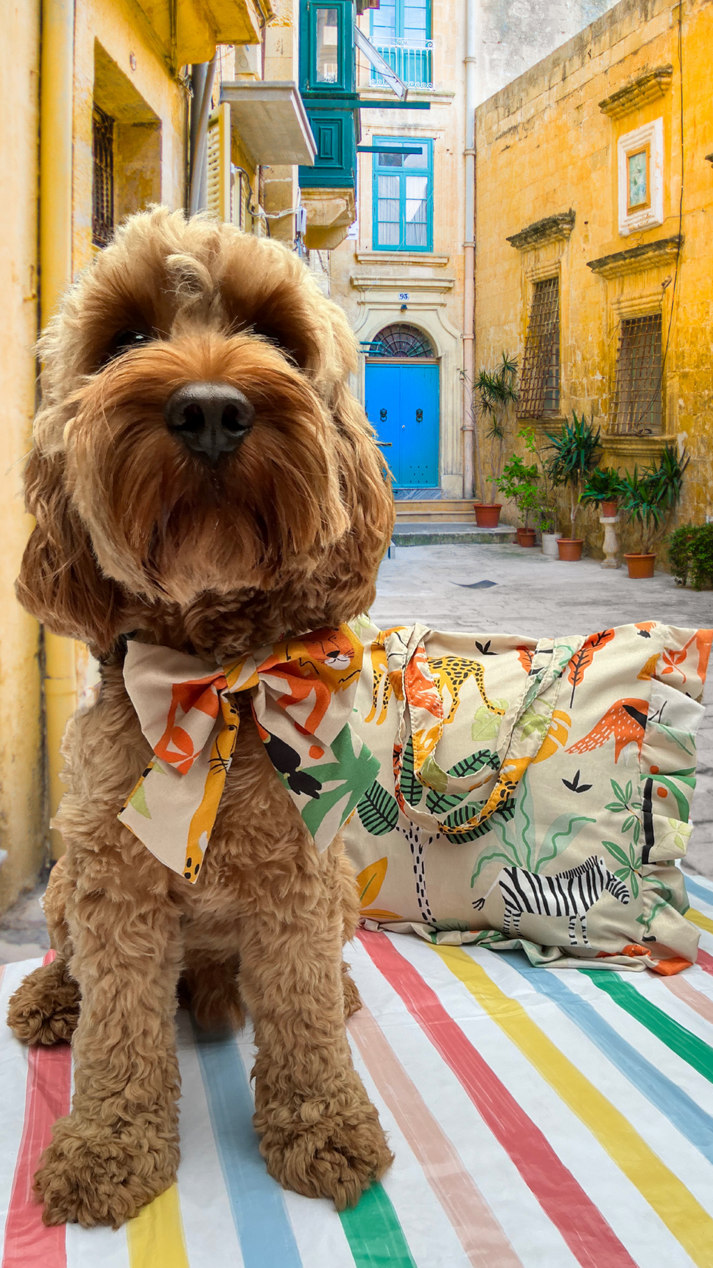 Picnic PAWfect: Jungle Paws Tote Bag