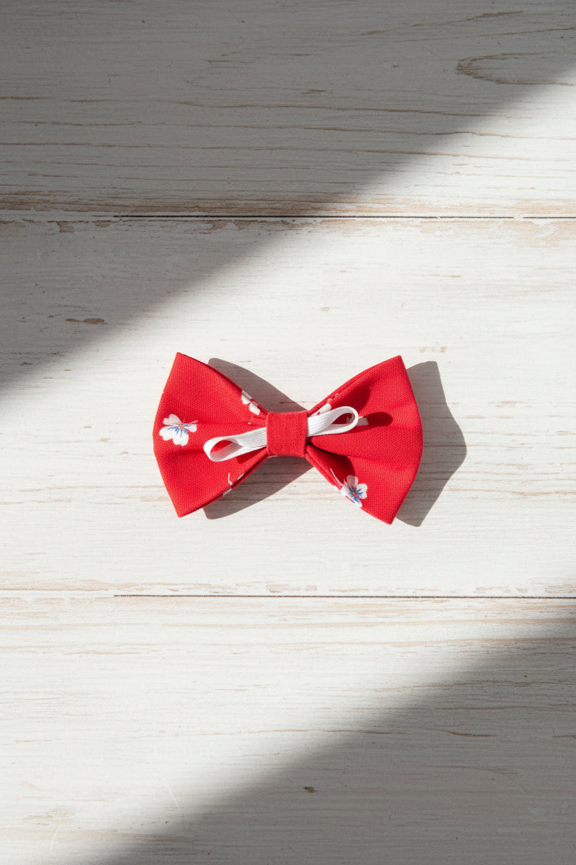 Seaside Bloom Bow Tie