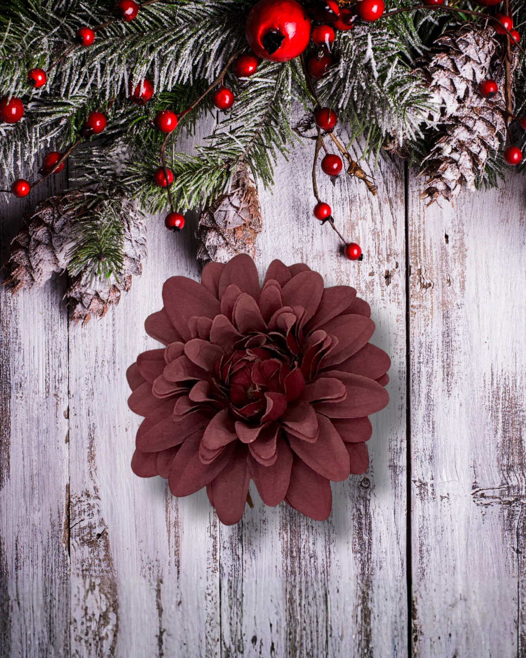 Winter Paws Collar Flower