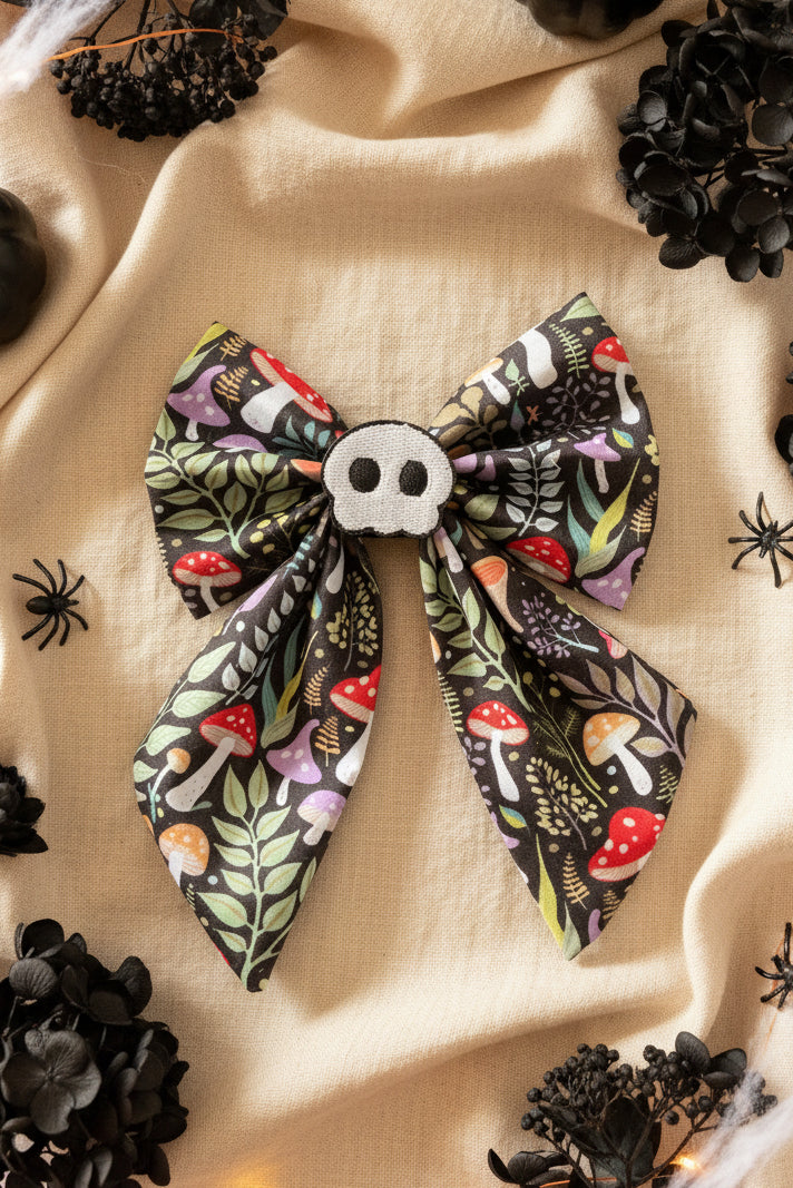 Midnight + Mischief - Fungi After Dark Sailor Bow