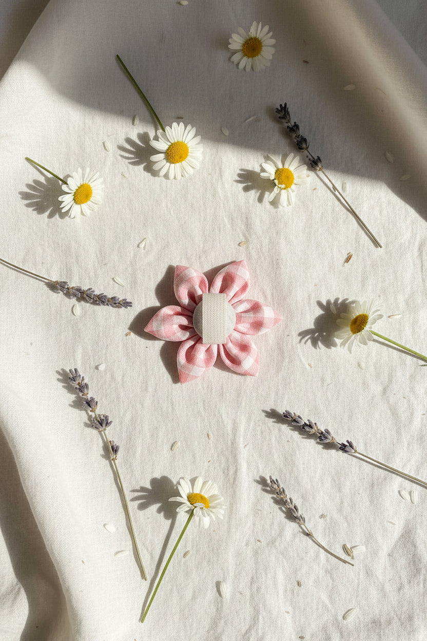Picnic Pals Collar Flowers - Pink