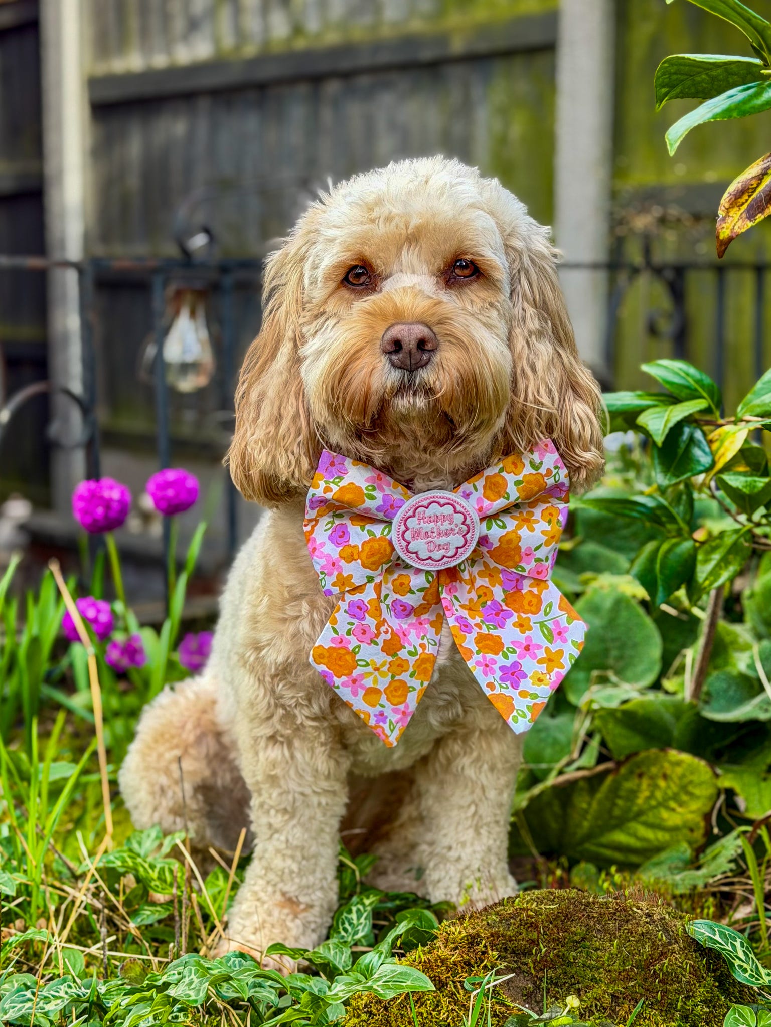 Limited Edition - Happy Mother’s Day Floral Sailor Bow