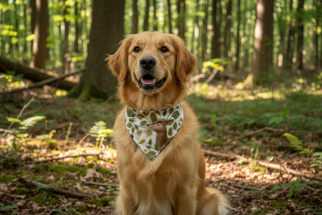 Woodland Magic Dog Bandana