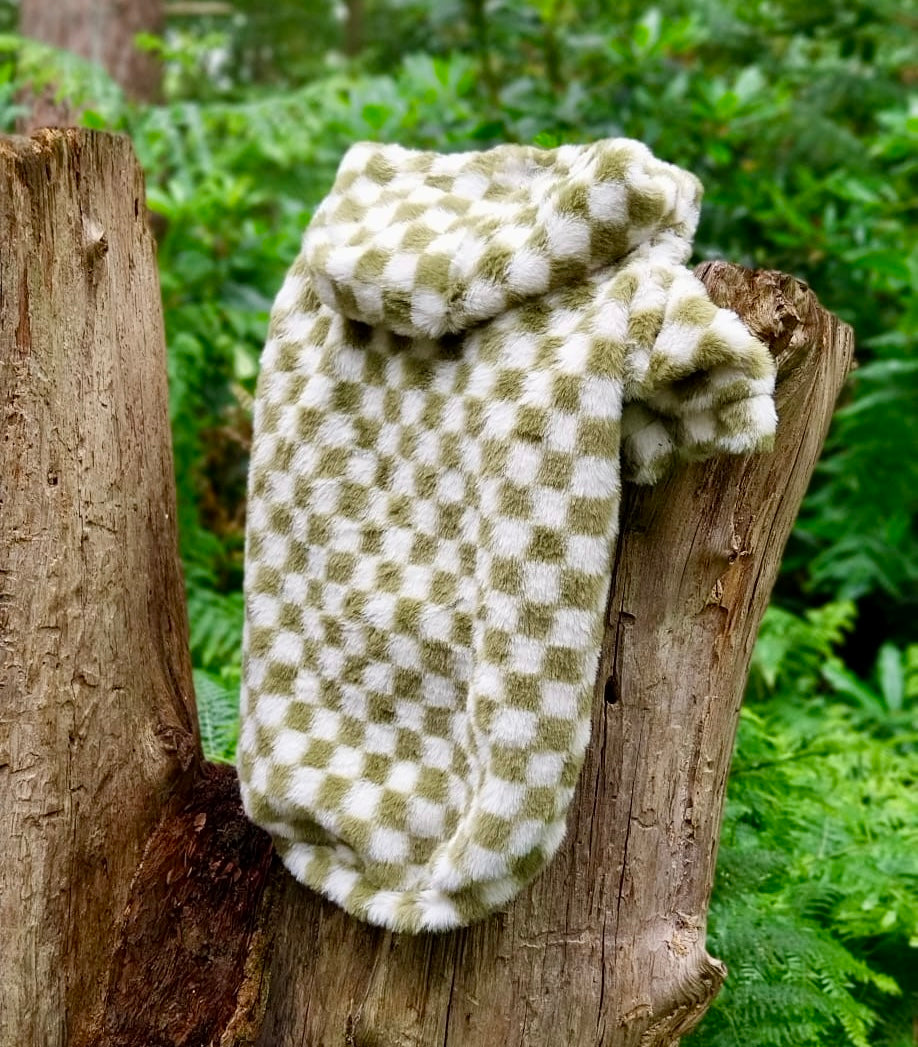 Cosy, Cute & Checkered Hoodie