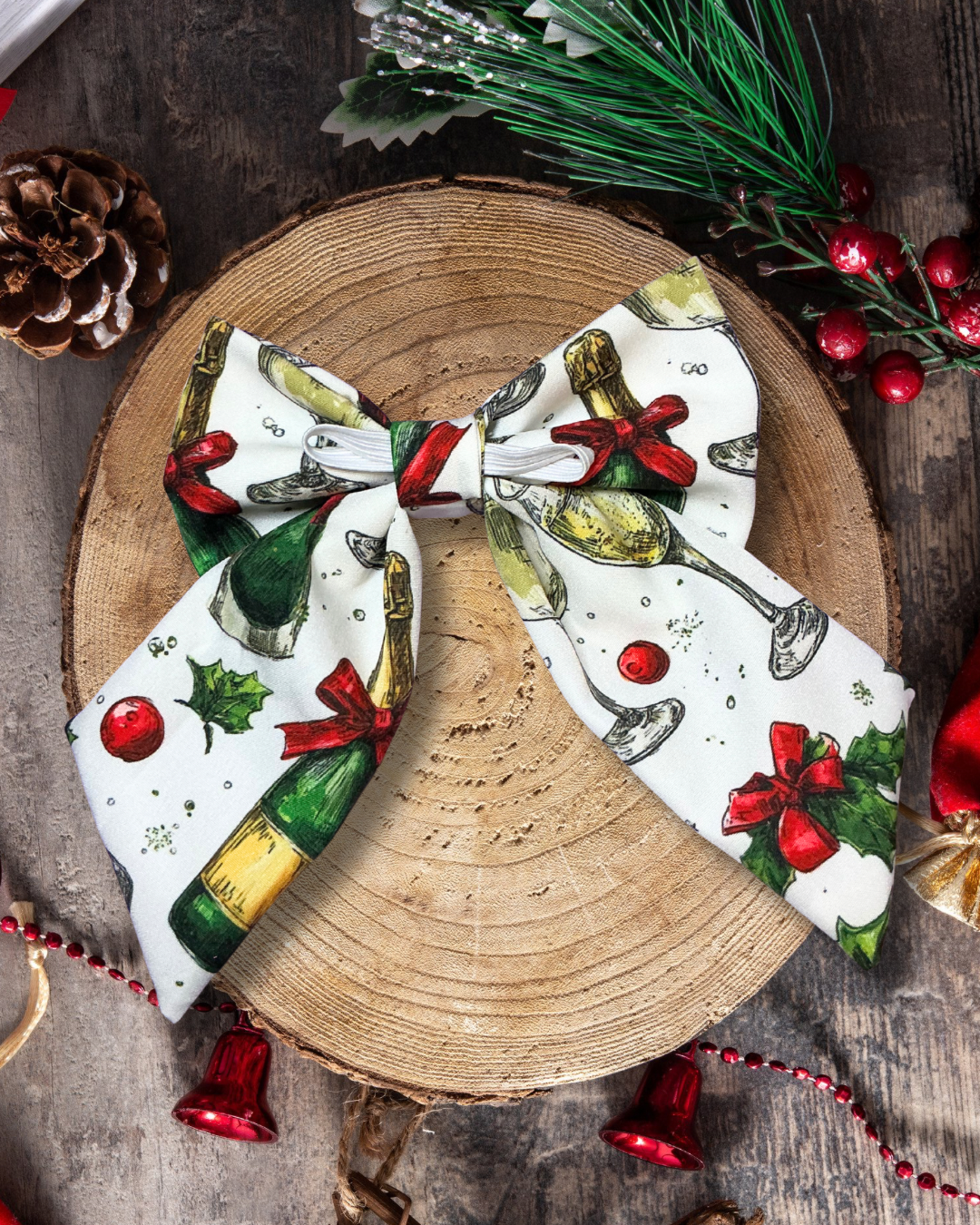 Christmas Celebration Sailor Bow