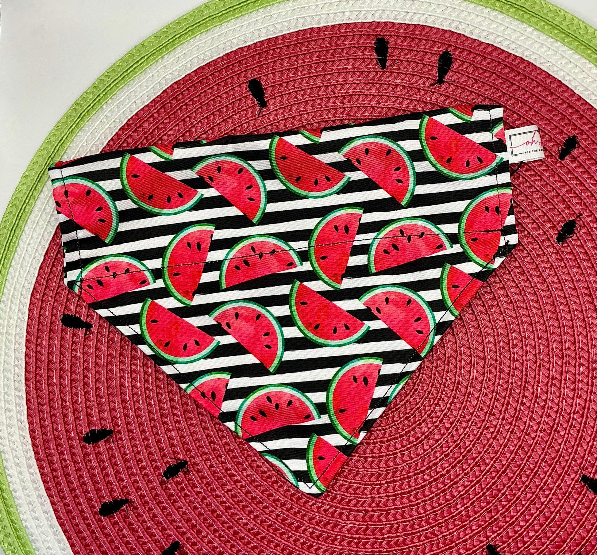 Sunshine & Sniffs: Slice of Summer Bandana