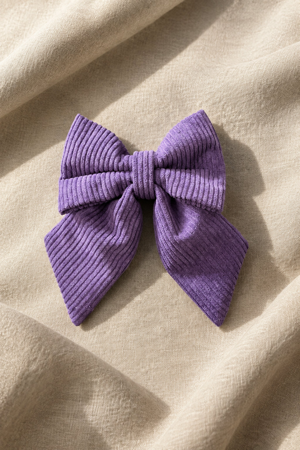 Cord & Co. - Purple Sailor Bow