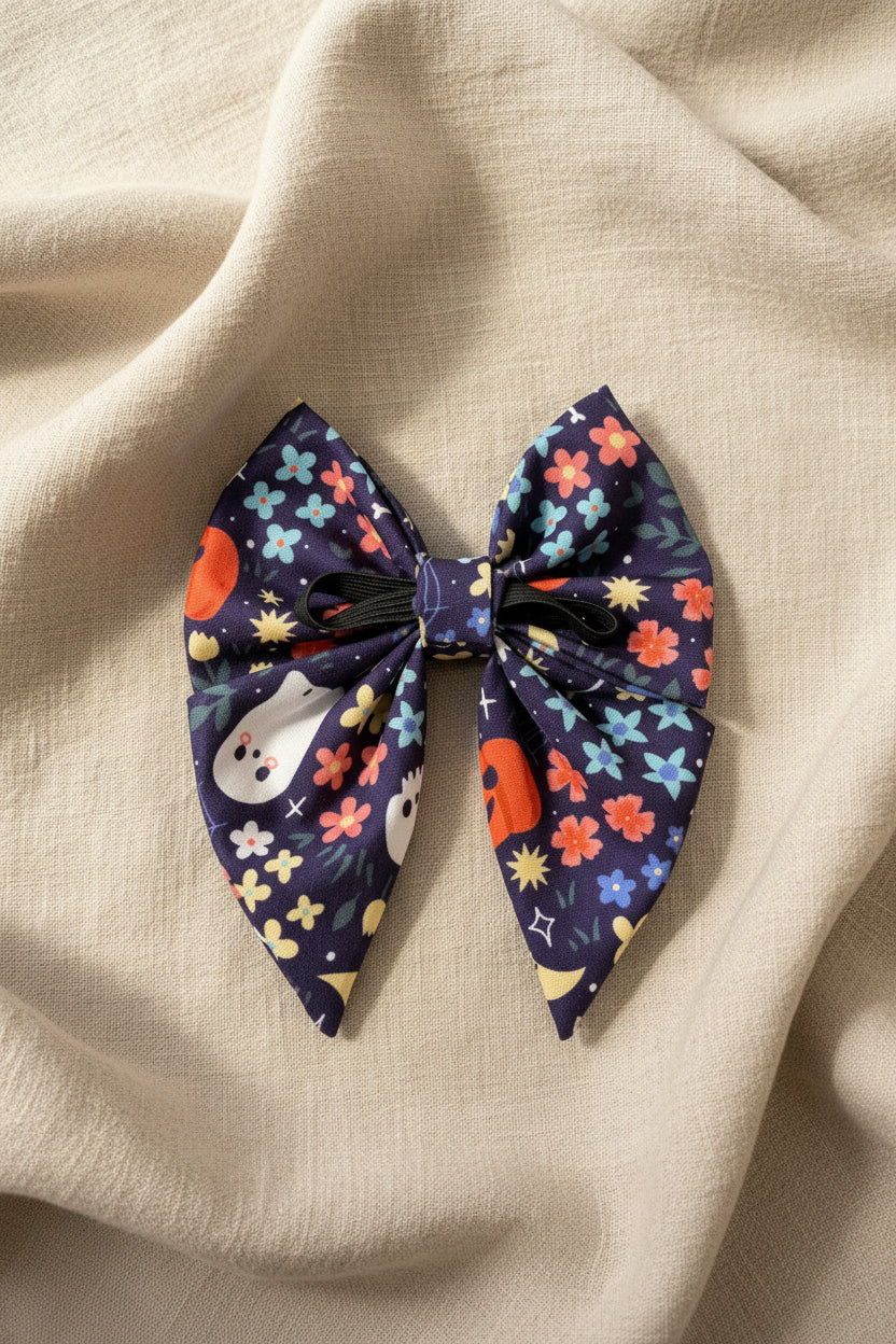 Midnight + Mischief - Boo in Bloom Rambler Bow