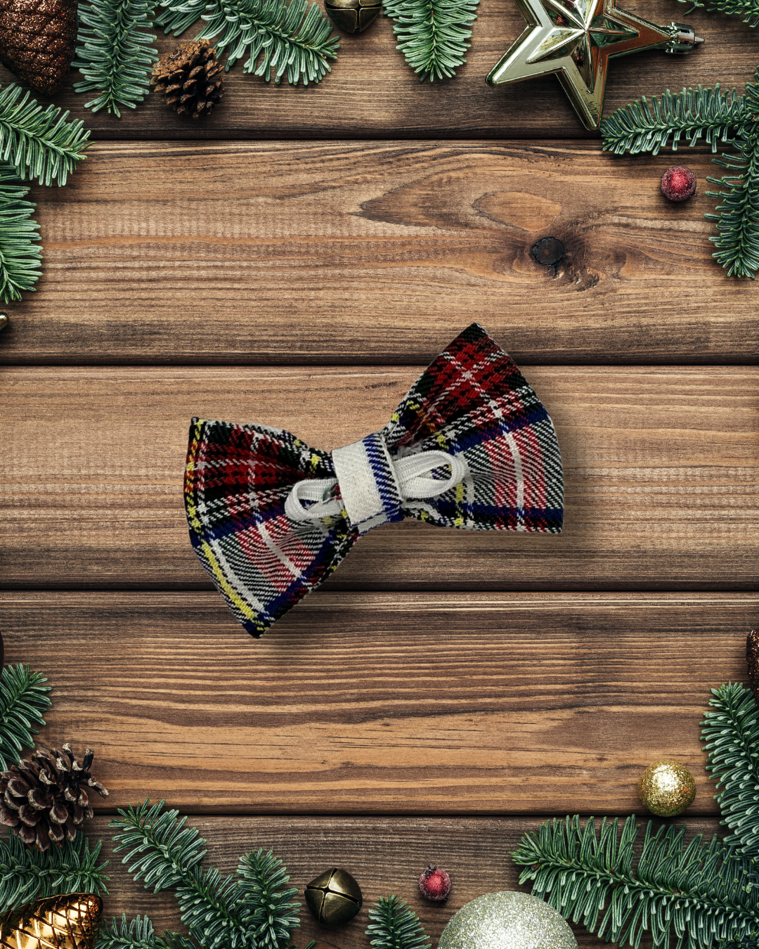 Heritage Hound Bow Tie - Winter White