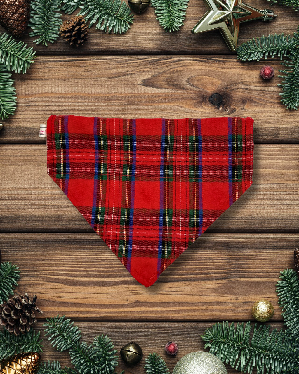 Heritage Hound Bandana - Festive Red