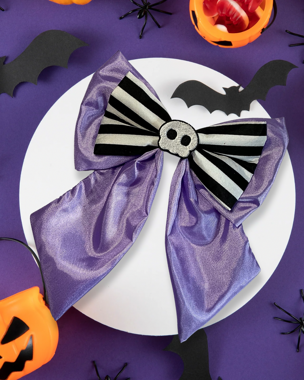 Purple Nightmare Sailor Bow