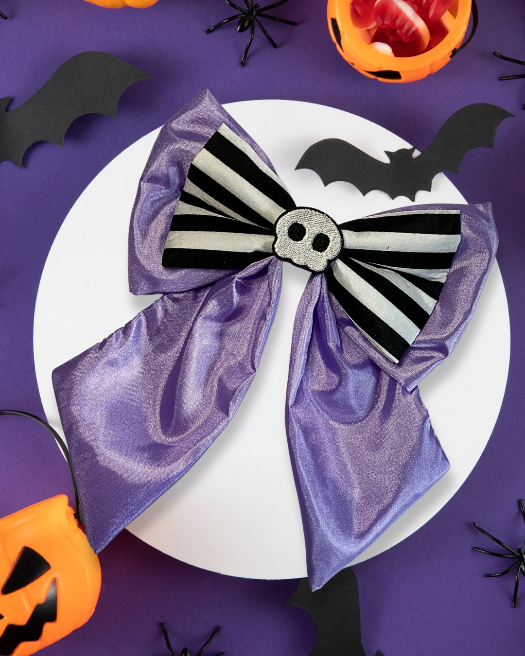 Purple Nightmare Sailor Bow
