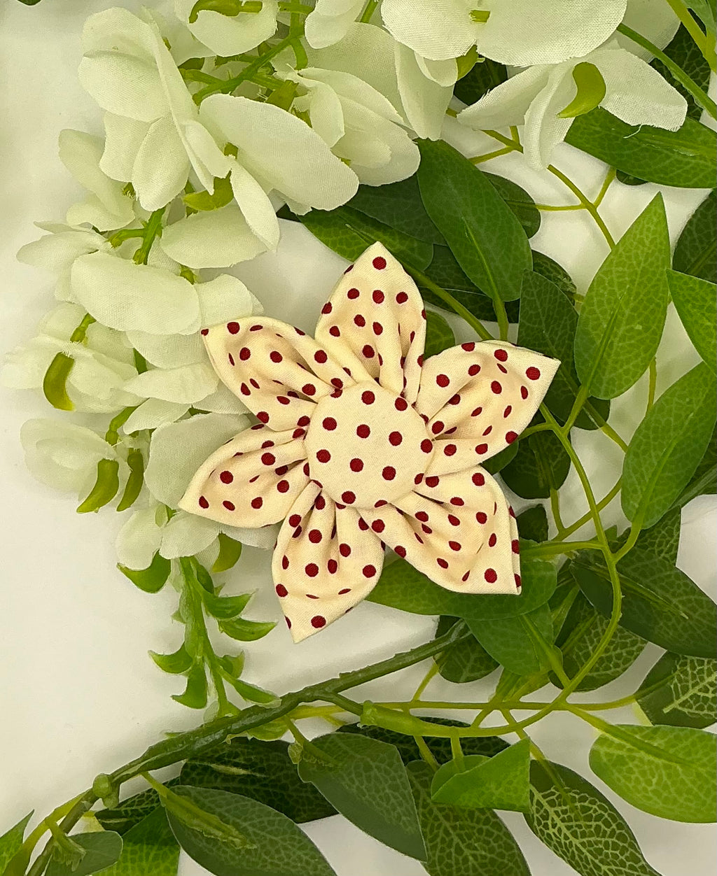 Cherry Picked Collar Flower