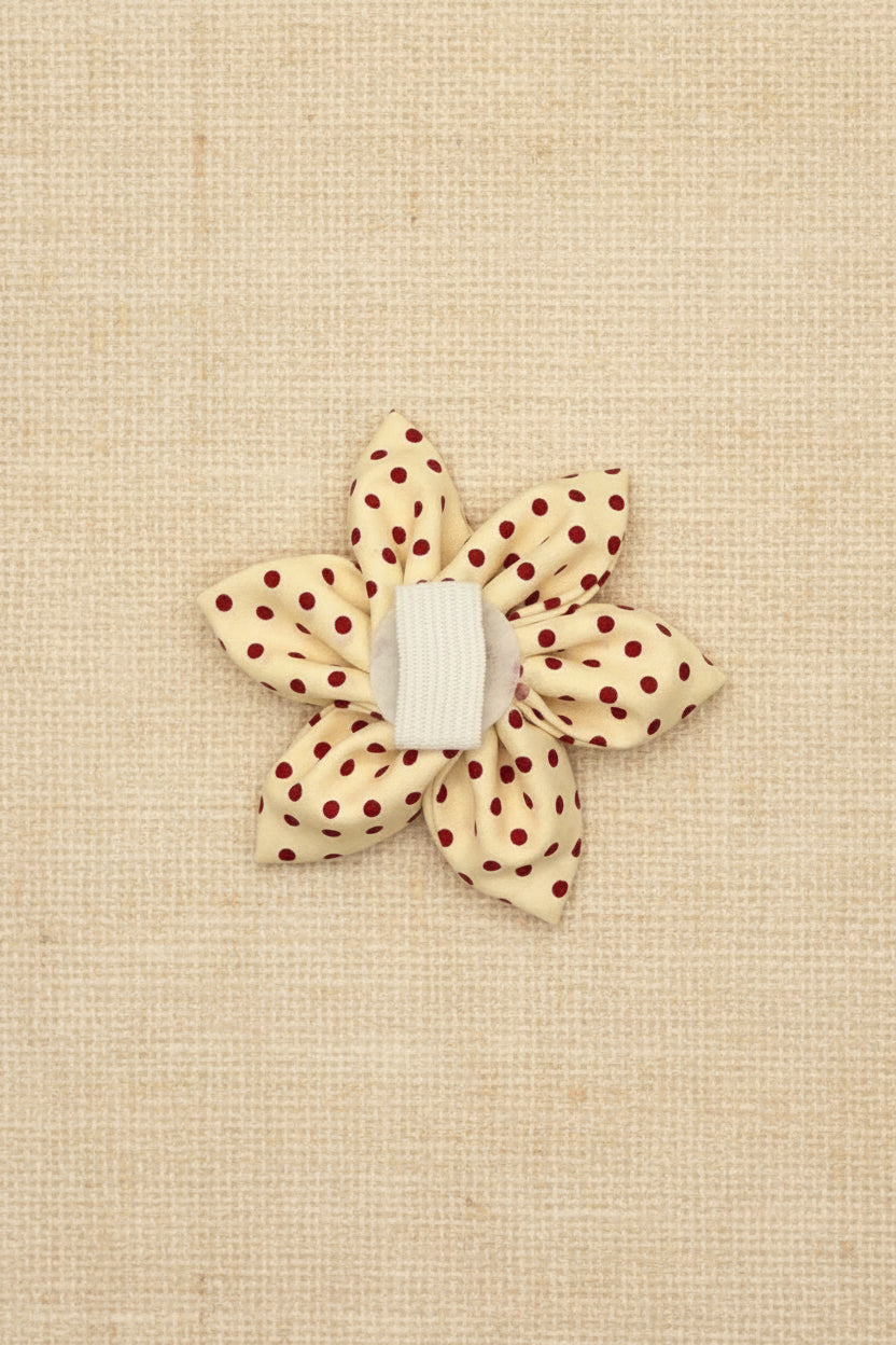 Cherry Picked Collar Flower