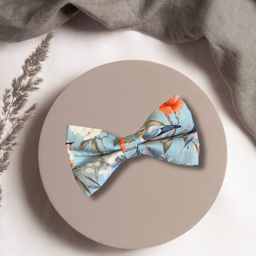 Songbirds Bloom Bow Tie