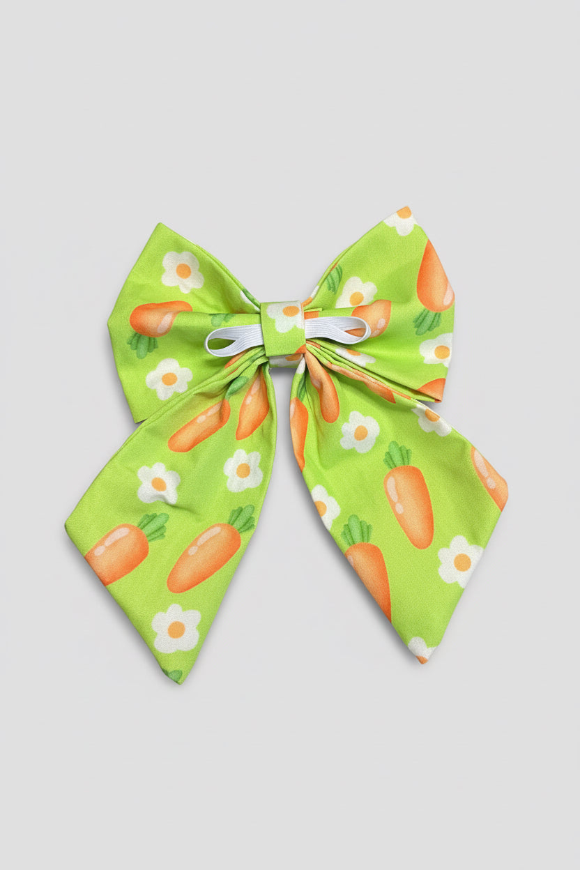 Easter Carrot Sailor Bow