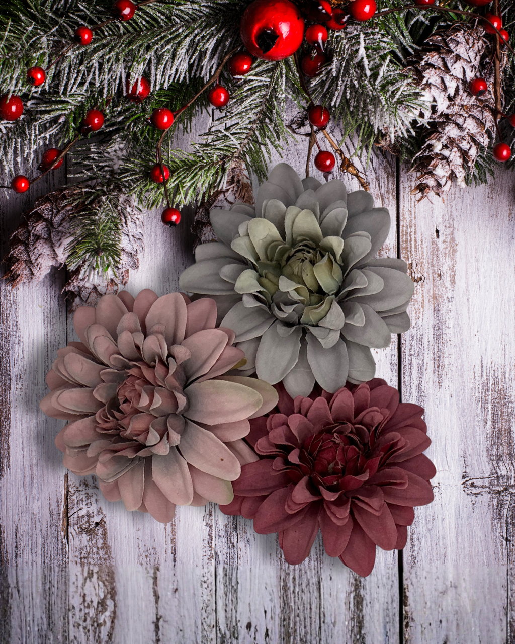 Winter Paws Collar Flower