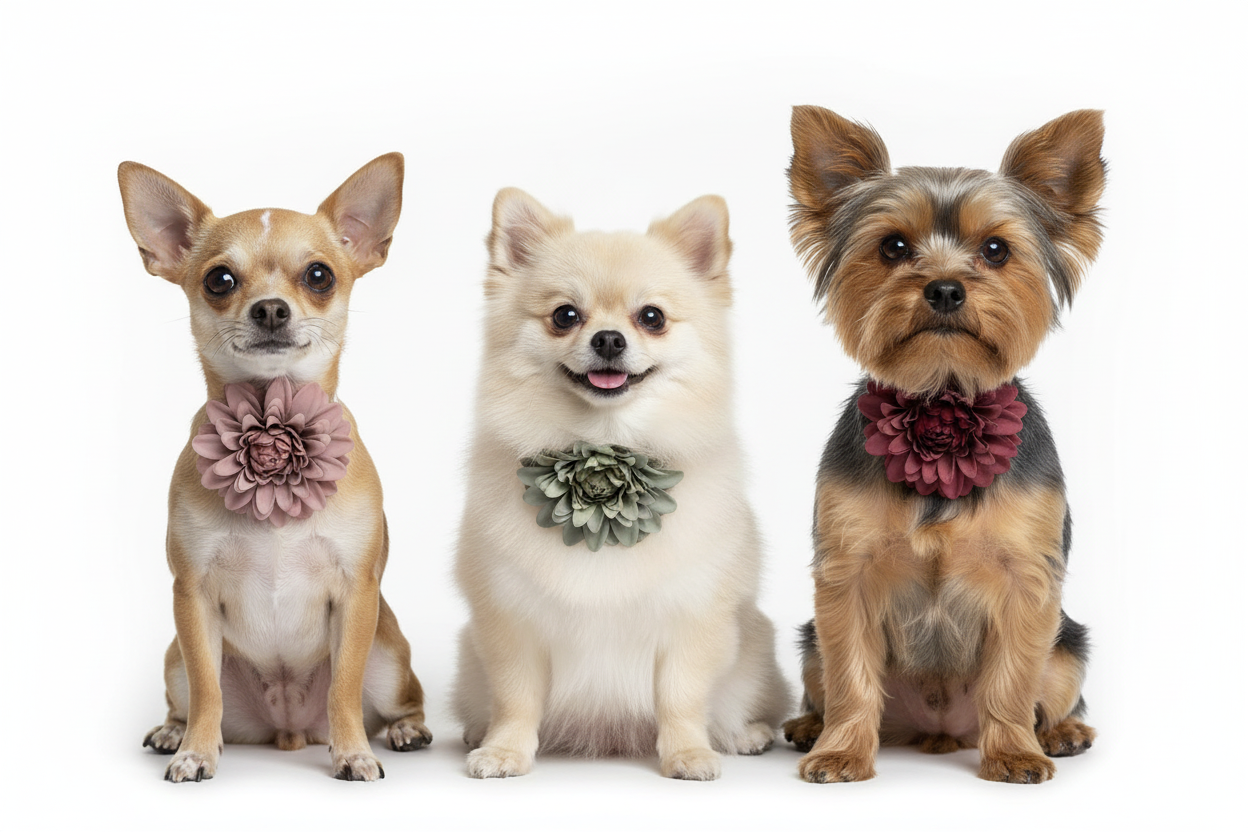 Winter Paws Collar Flower