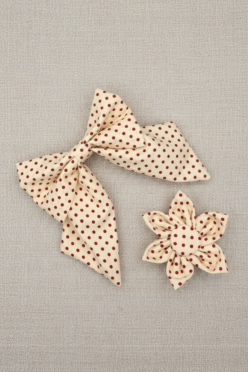 Cherry Picked Collar Flower