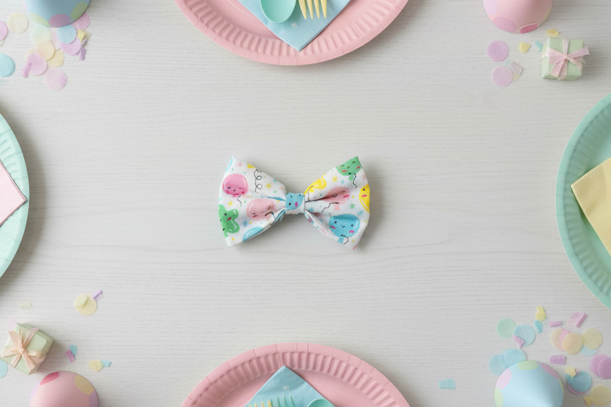 Balloon Party Dog Bow Tie