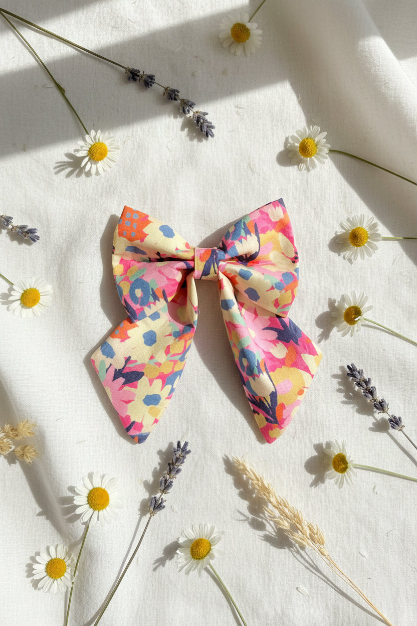 Poppin’ Pink Sailor Bow - New & Improved