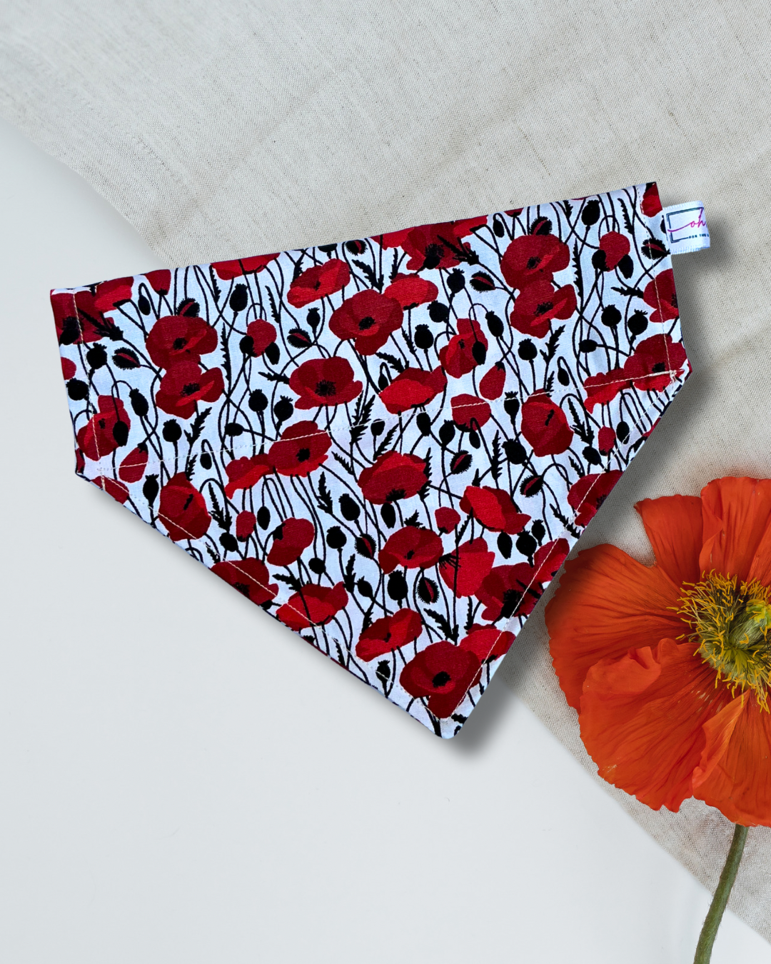 Paws for Remembrance Bandana