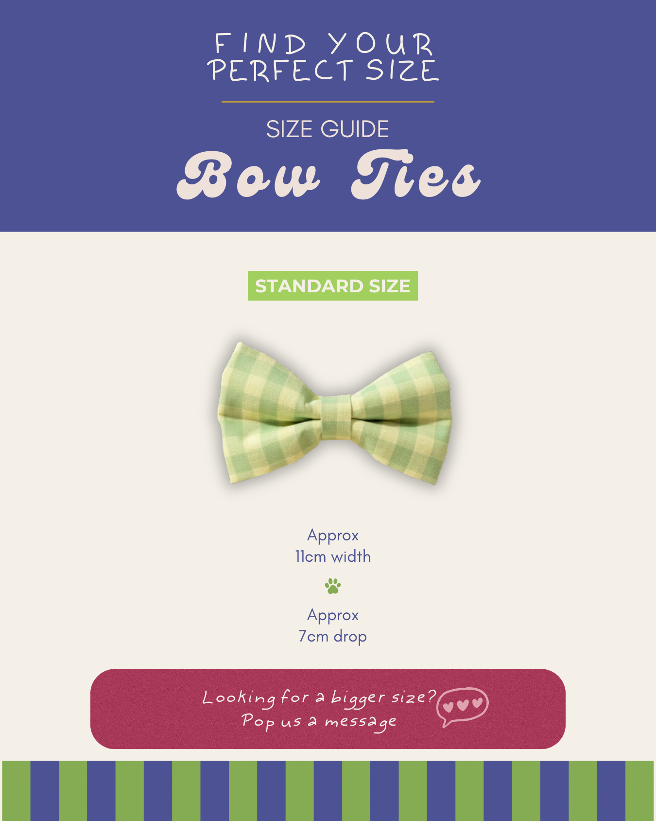 Everyday Corduroy Bow Tie - Hot Pink