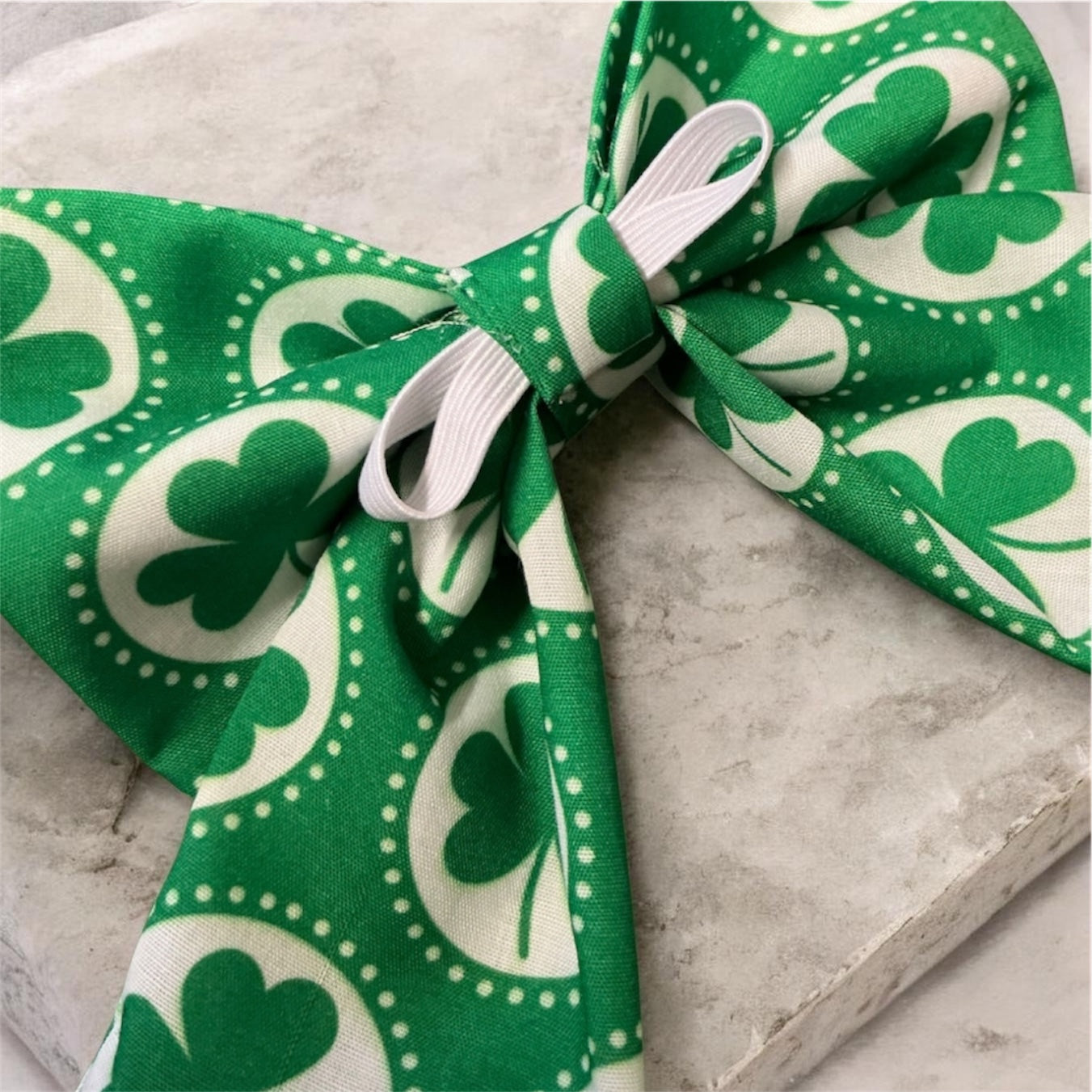 St Patrick’s Day Sailor Bow