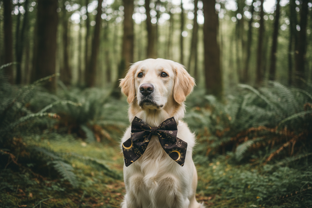 Celestial Paws Sailor Bow - Black