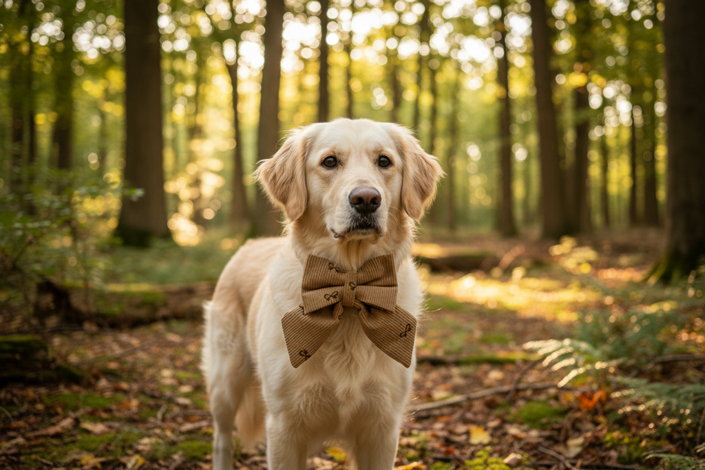 Everyday Corduroy - Soft Mocha Sailor Bow