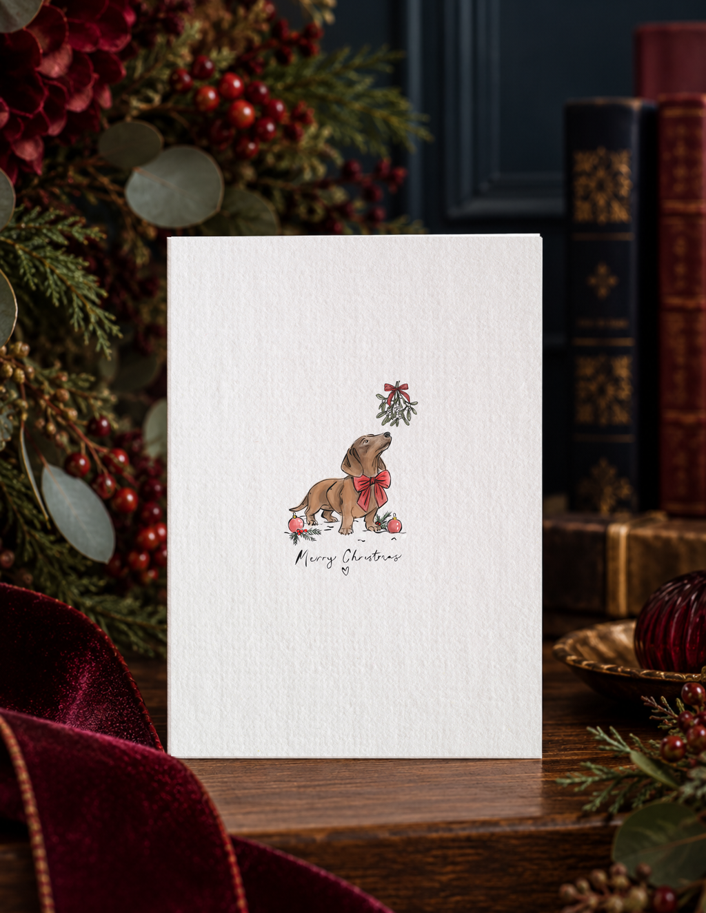 Illustrated Dog Christmas Cards | The Christmas Collection