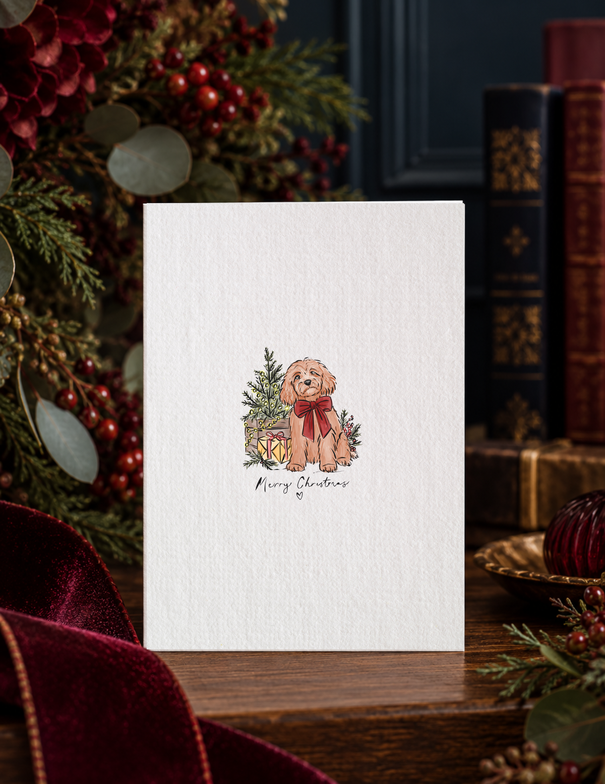 Illustrated Dog Christmas Cards | The Christmas Collection